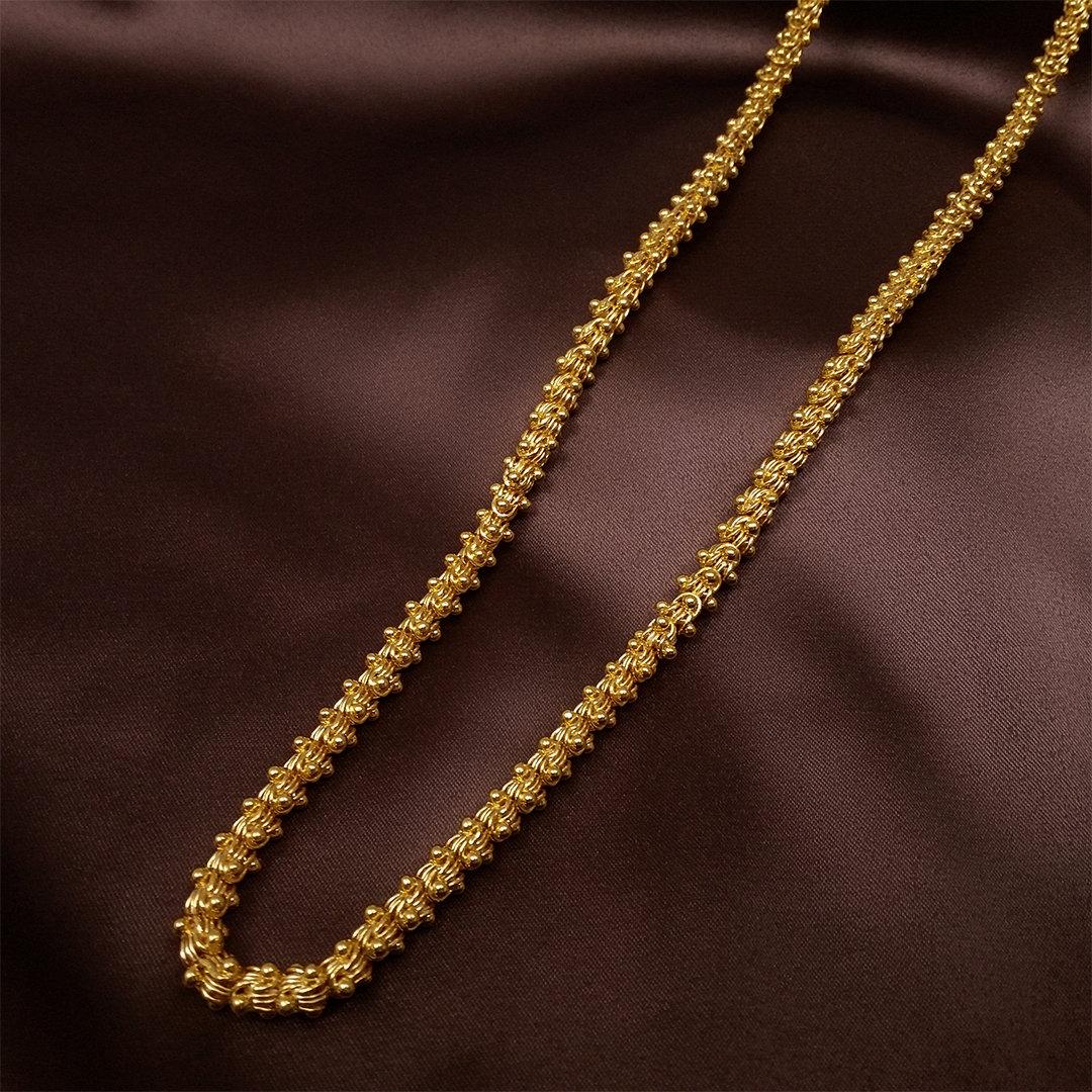 Gold Chain Necklace 22K